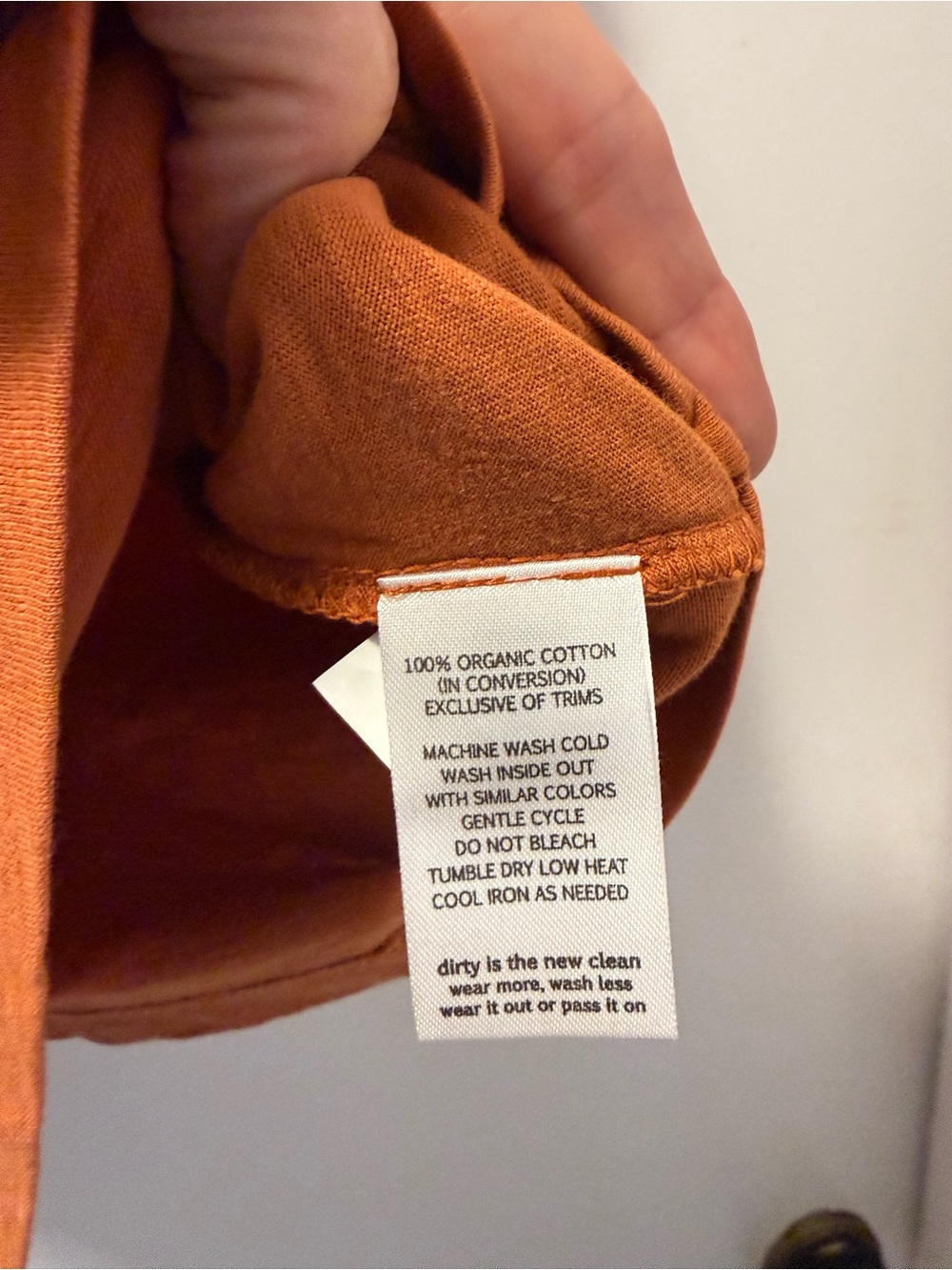 Toad & Co Women’s Rust Button-Front Ruffle Cami Top - - Picture 6 of 9